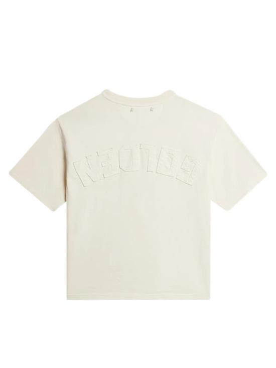 26SS 골든구스 반팔 티셔츠 GWP01874 P00157611560 HERITAGE WHITE - GOLDEN GOOSE