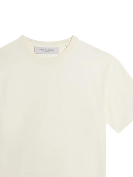 26SS 골든구스 반팔 티셔츠 GWP01874 P00157611560 HERITAGE WHITE - GOLDEN GOOSE