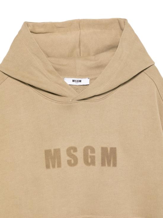 26SS [키즈] 엠에스지엠 트레이닝 상의 S6MSJUHS165 094 Brown - MSGM