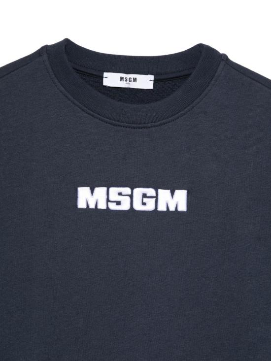 26SS [키즈] 엠에스지엠 트레이닝 상의 S6MSJUSW073 MS072 Blue - MSGM