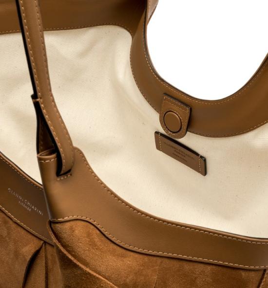 26SS 끼아리니 토트백 BS12350 INT CMCARAMEL - CHIARINI