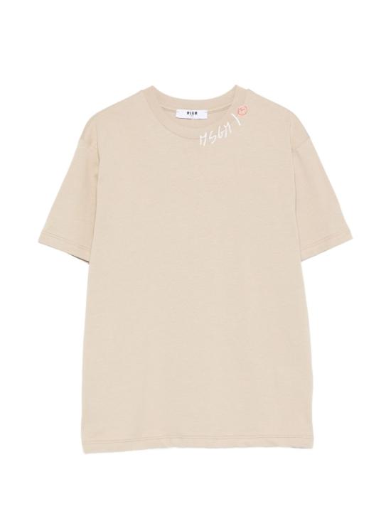 26SS [키즈] 엠에스지엠 티셔츠 S6MSJBTH240 015 Beige