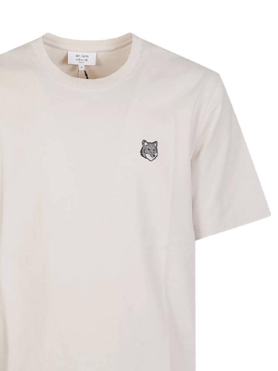 26SS 메종키츠네 폭스 헤드 컴포트 티셔츠 PM00108KJ7025 0447 LILAC POWDER - MAISON KITSUNE