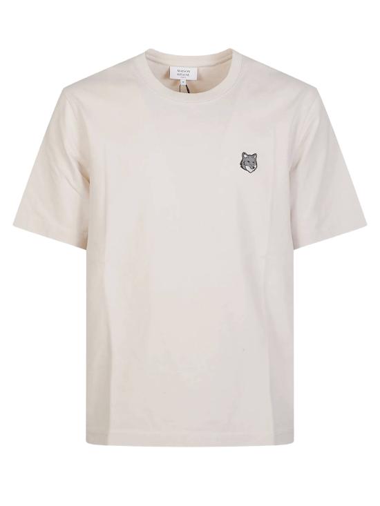 26SS 메종키츠네 폭스 헤드 컴포트 티셔츠 PM00108KJ7025 0447 LILAC POWDER