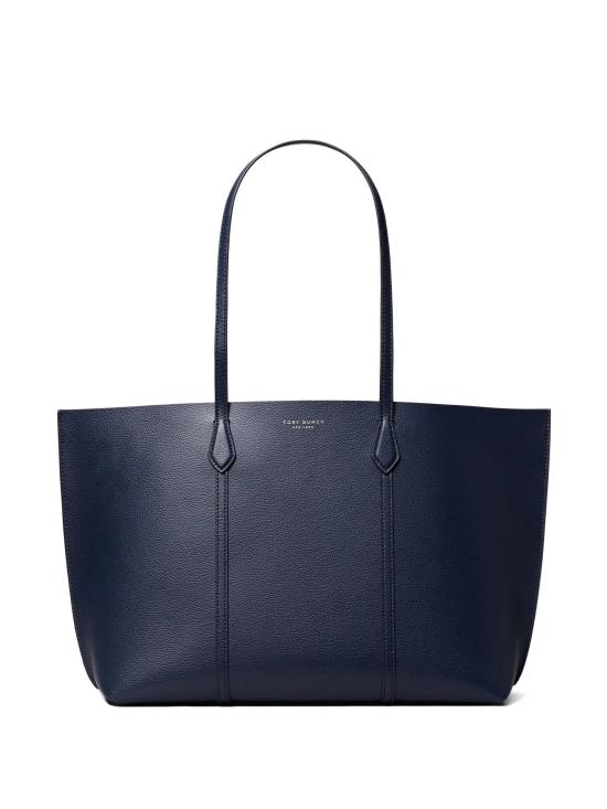 26SS 토리버치 레더 페리 토트백 169476 498 Navy