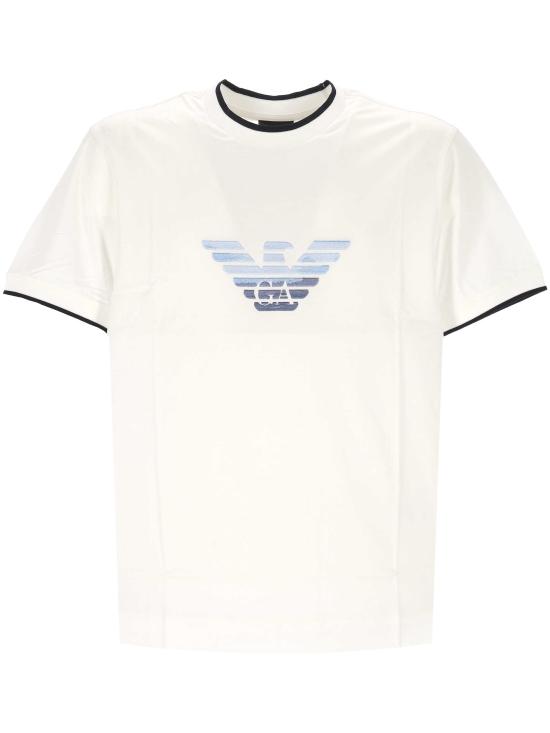 26SS 엠포리오 아르마니 반팔 티셔츠 EM005271 AF10017U0003 Beige