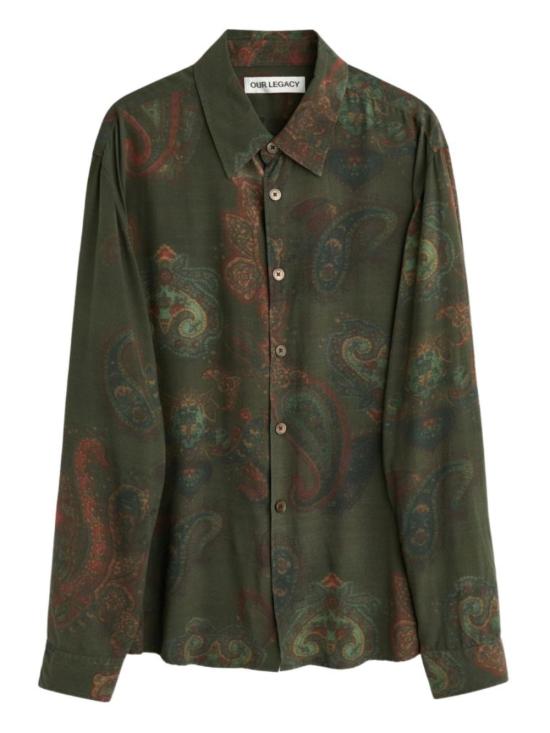 26SS 아워레가시 긴팔 셔츠 M2262BFP X FORGOTTEN PAISLEY PRINT