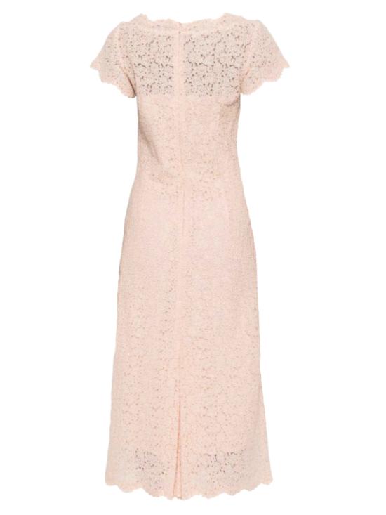 26SS 에르마노 설비노 미디 원피스 D482Q341EKW 20917 Bleached almond - ERMANNO SCERVINO