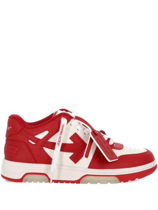 26SS 오프화이트 스니커즈 M189S6L002 OFW0127 WHITE HAUTRE RED