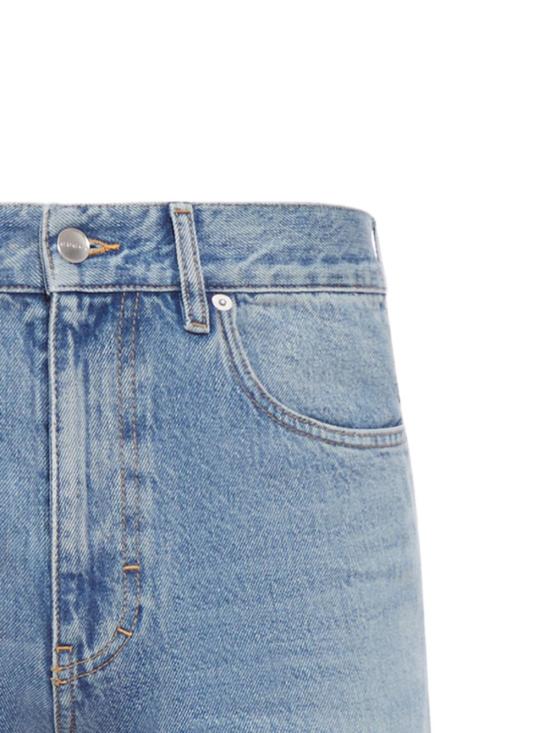 26SS 구찌 슬림 핏 코튼 데님 팬츠 844629 XDDD24009 Blue - GUCCI