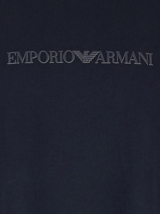 26SS 엠포리오 아르마니 반팔 티셔츠 EM004583 AF13669MB563 NAVY EA LOGO - EMPORIO ARMANI