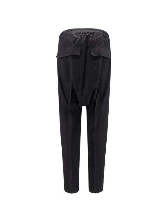 26SS 릭 오웬스 스트레이트 팬츠 RU01F2380 WG09 Black - RICK OWENS