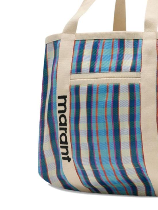 26SS 이자벨마랑 다르웬 토트백 PP0021FA A1X17MTUCK TURQUOISE CHALK - ISABEL MARANT