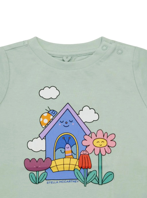 26SS [키즈] 스텔라 맥카트니 티셔츠 TY8031 Z0434754 - STELLA MCCARTNEY