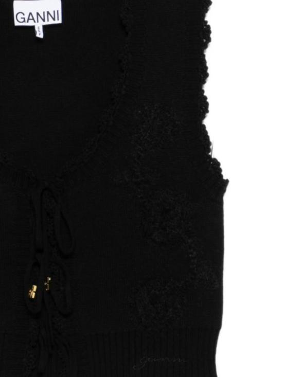 26SS 가니 스웨터 A1070043 099 Black - GANNI