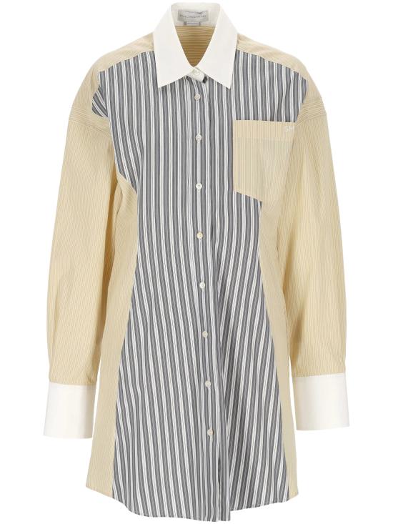 26SS 스텔라 맥카트니 미디 원피스 6A0633 3HJ1087051 Pale yellow