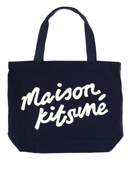 26SS 메종키츠네 핸드라이팅 토트백 PW05124WW9042 0413 Classic navy