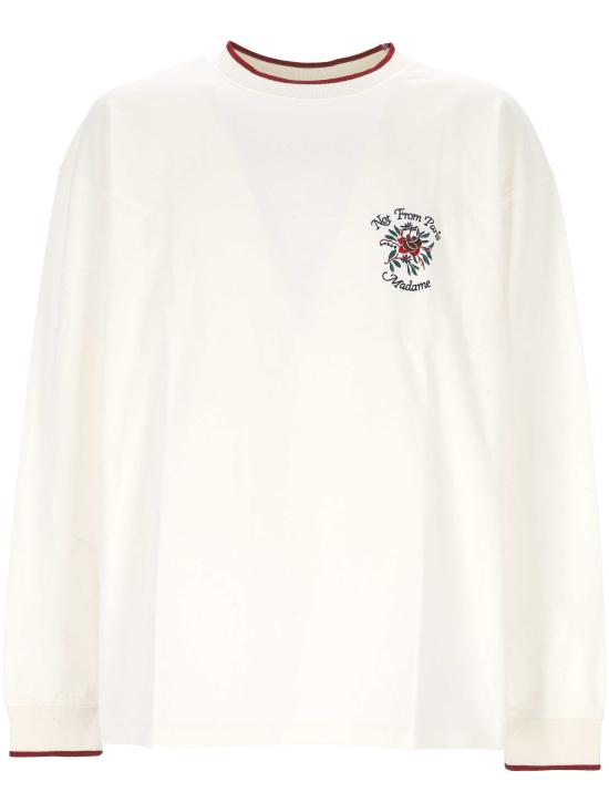 26SS 드롤드무슈 반팔 티셔츠 JTS287CO248 OW Beige