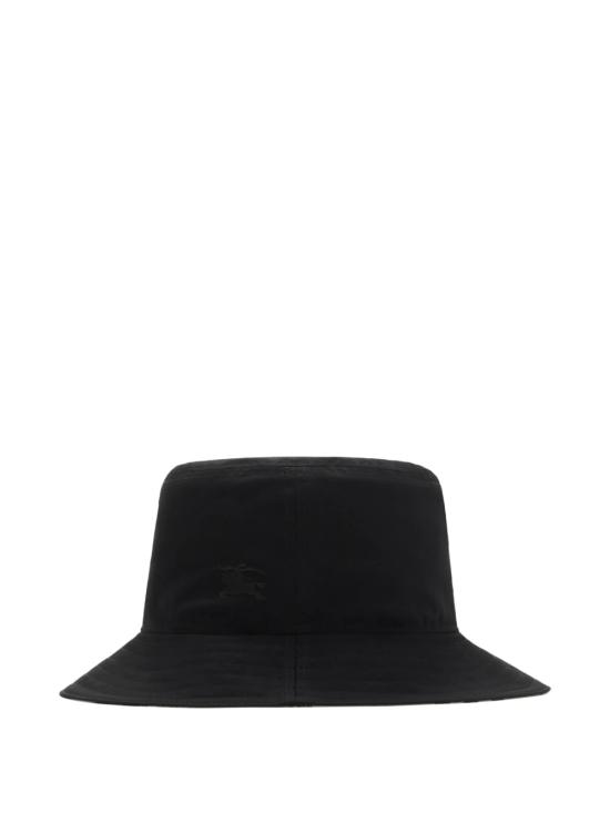 26SS 버버리 리버시블 개버딘 버킷햇 8115748 X BLACK SAND - BURBERRY