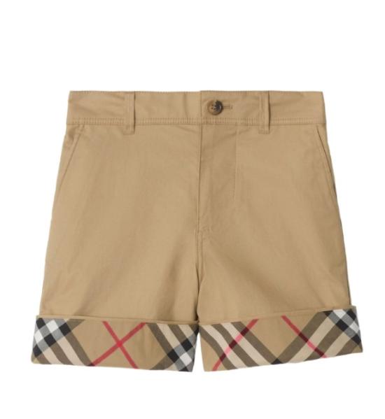 26SS [키즈] 버버리 쇼츠/버뮤다 8117173 X Sand