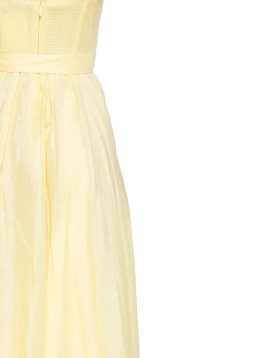 26SS 짐머만 미디 원피스 6177DRS261 LEM Yellow - ZIMMERMANN