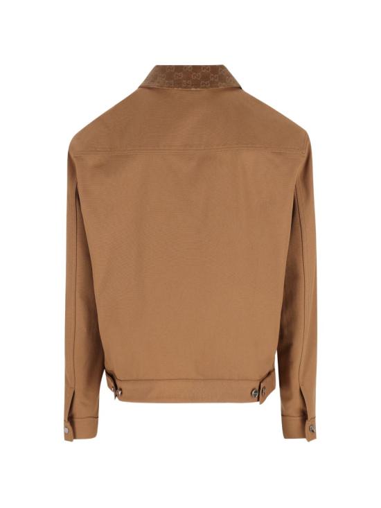 26SS 구찌 수트 자켓 854304 ZAUJI2630 CANVAS CAMEL - GUCCI