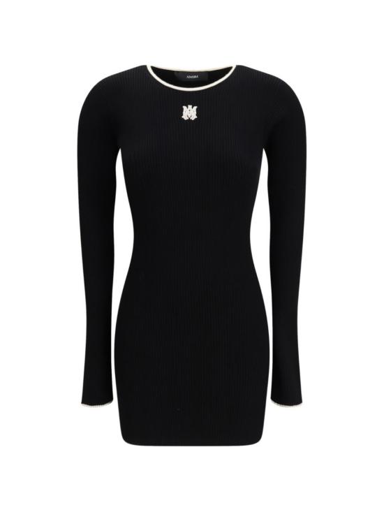 26SS 아미리 미디 원피스 AWDRCA1092 001 Black