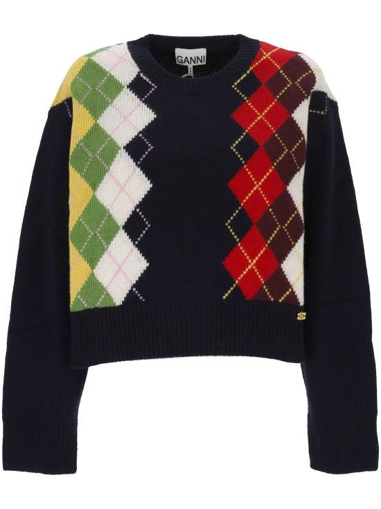 26SS 가니 스웨터 A1070101 683 Blue