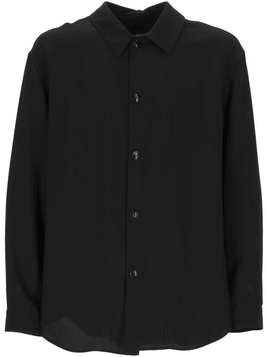26SS 조르지오 아르마니 셔츠 GM003421 TE20683UC001 Black