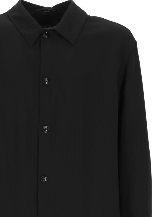 26SS 조르지오 아르마니 셔츠 GM003421 TE20683UC001 Black - GIORGIO ARMANI