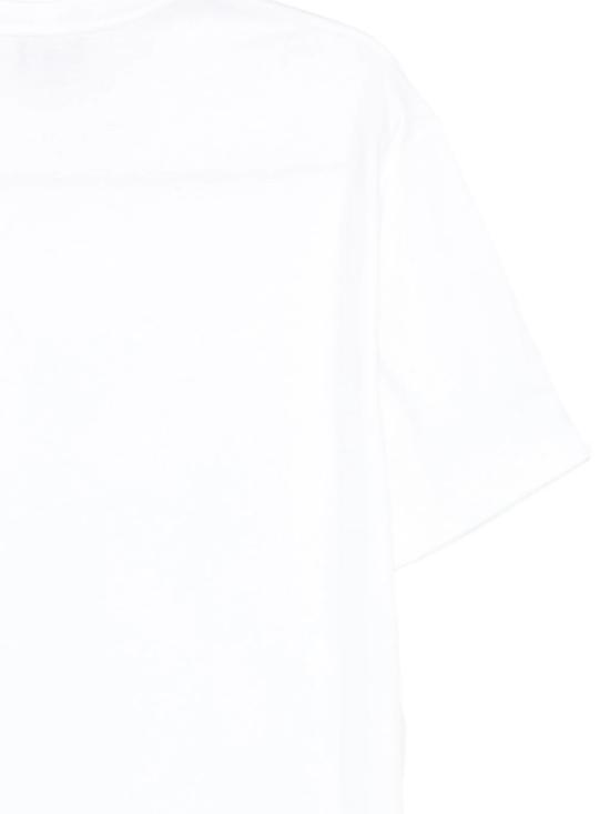 26SS 조르지오 아르마니 반팔 티셔츠 3HSM72 SJTKZU0002 Optical white - GIORGIO ARMANI