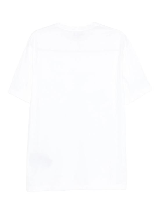 26SS 조르지오 아르마니 반팔 티셔츠 3HSM72 SJTKZU0002 Optical white - GIORGIO ARMANI