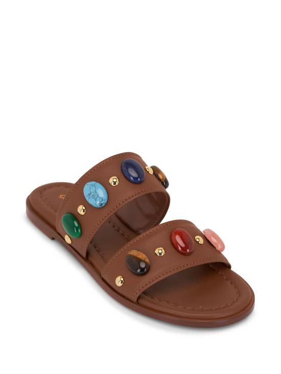 26SS 지안비토로시 샌들 G1539005CUO CLNCUOI Leather Brown - GIANVITO ROSSI