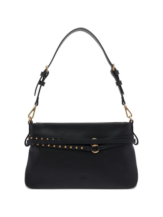 26SS 핑코 숄더백 106177 A0QOZ99Q NERO ANTIQUE GOLD - PINKO