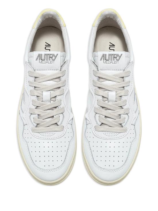 26SS 오트리 메달리스트 로우 스니커즈 AULM LL09WHT LEMON - AUTRY