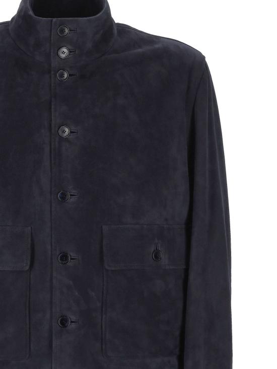 26SS 구찌 수트 자켓 854268 XNBB54044 BLU NAVY GREEN RED - GUCCI