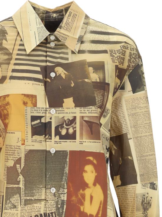 26SS 장 폴 고티에 셔츠 26 01 W ST048 C071030830 ECRU LIGHTGREY RED - JEAN PAUL GAULTIER