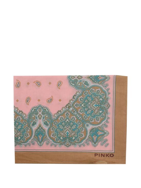 26SS 핑코 머플러/스카프 106688 A39INL4 ROSA BRUCIATO