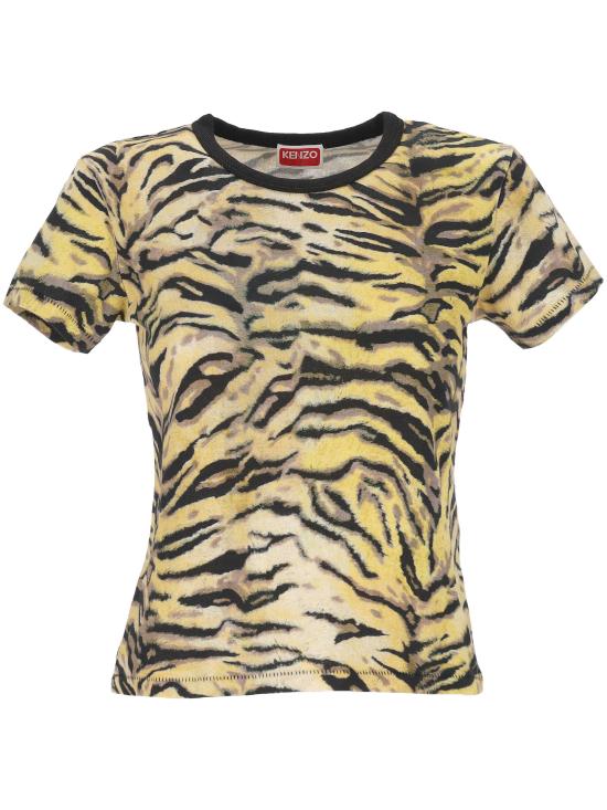 26SS 겐조 반팔 티셔츠 FG52TS2154SK 41 JAUN ORANGE