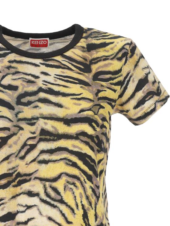 26SS 겐조 반팔 티셔츠 FG52TS2154SK 41 JAUN ORANGE - KENZO