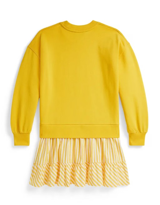 26SS [키즈] 폴로 랄프로렌 원피스 313A96138 002RACING YELLOW Racing yellow - POLO RALPH LAUREN
