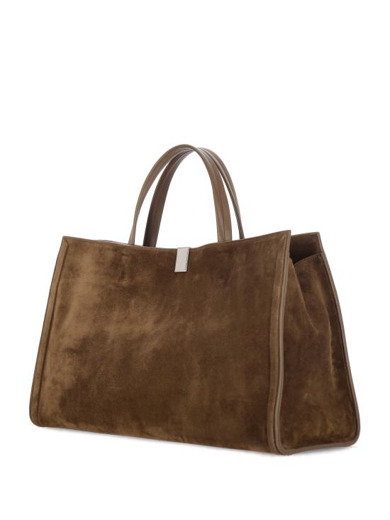 26SS 피비 파일로 토트백 AB45LT0038 719KH S ARMY SILVER - PHOEBE PHILO