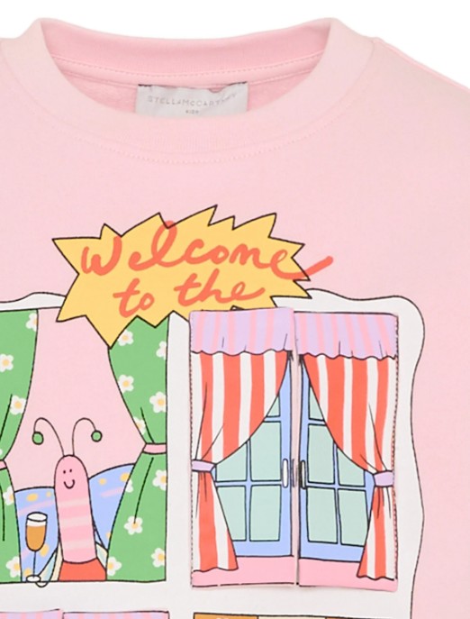 26SS [키즈] 스텔라 맥카트니 트레이닝 상의 TY4A10 Z340951R - STELLA MCCARTNEY