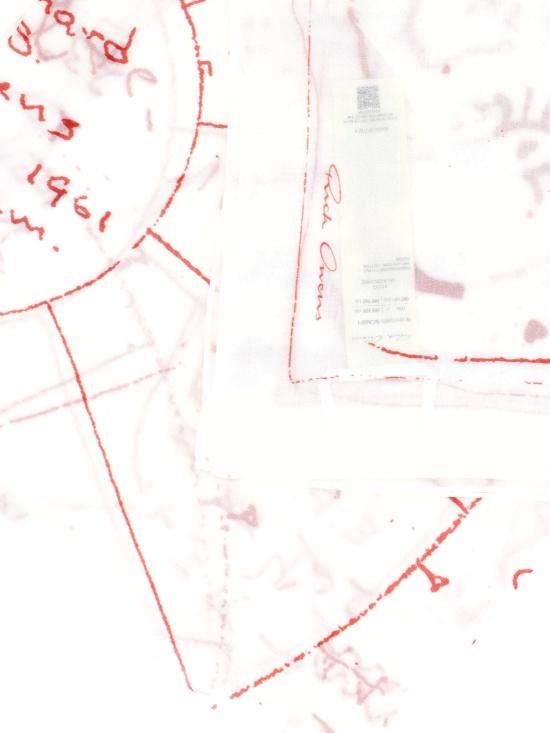 26SS 릭 오웬스 머플러/스카프 RU01F2467 SCARP111153 COT ASTRO - RICK OWENS