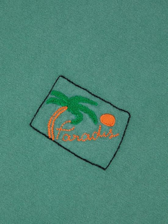 26SS 메종 라비쉬 반팔 티셔츠 ZMPATUREAUPALM DARK IVY WASHED - MAISON LABICHE