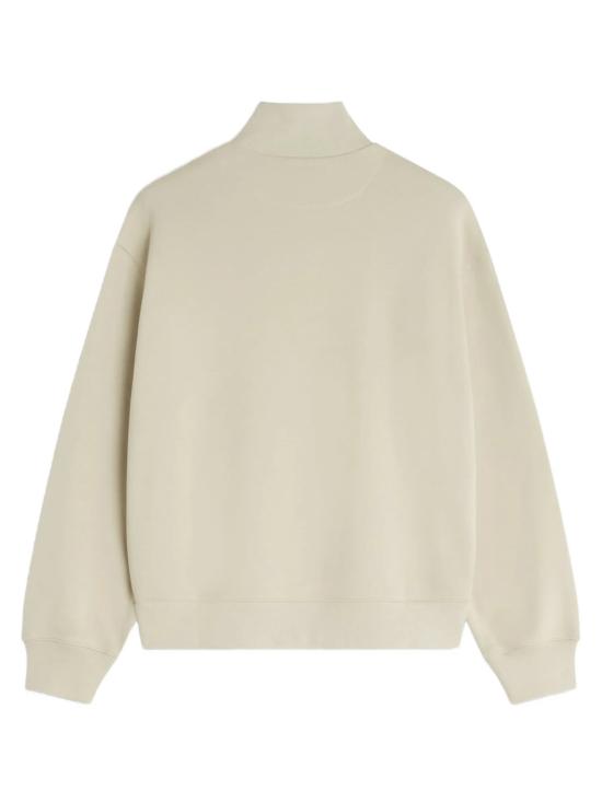 26SS 메종키츠네 폭스 헤드 컴포트 하프 집 스웨트셔츠 PM00305KM0341 0450 TEA LEAF - MAISON KITSUNE