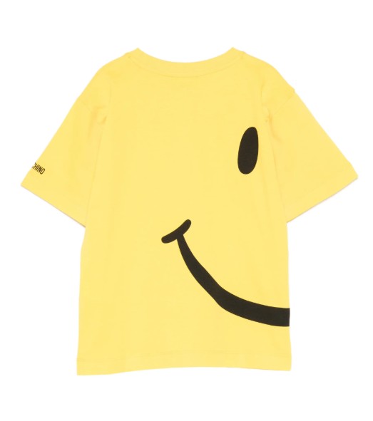 26SS [키즈] 모스키노 티셔츠 H8M05GLAA01 50577 Yellow - MOSCHINO