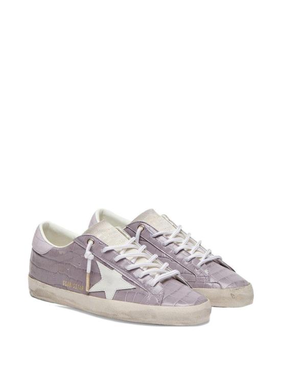 26SS 골든구스 슈퍼스타 스니커즈 GWF01002 F00811845405 Lilac white - GOLDEN GOOSE