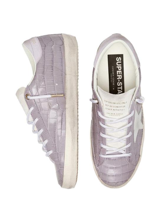 26SS 골든구스 슈퍼스타 스니커즈 GWF01002 F00811845405 Lilac white - GOLDEN GOOSE
