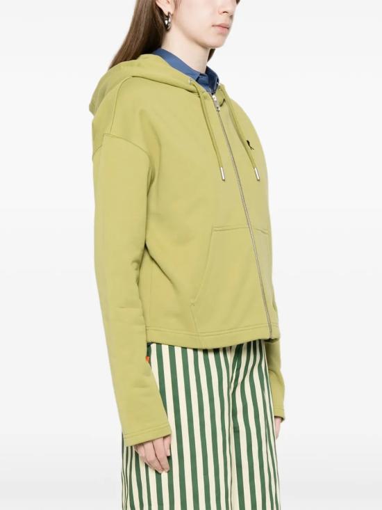 26SS 아미 후드 티셔츠 FSW783 730A035 Green - AMI